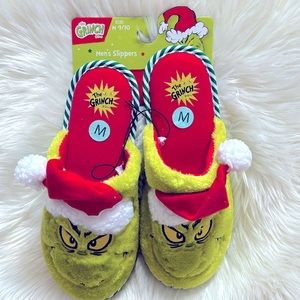Unisex Grinch Slippers 💚🎄❤️